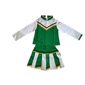 Total 2550 Green/White Cheerleader Girls 13-16 yrs XXL New